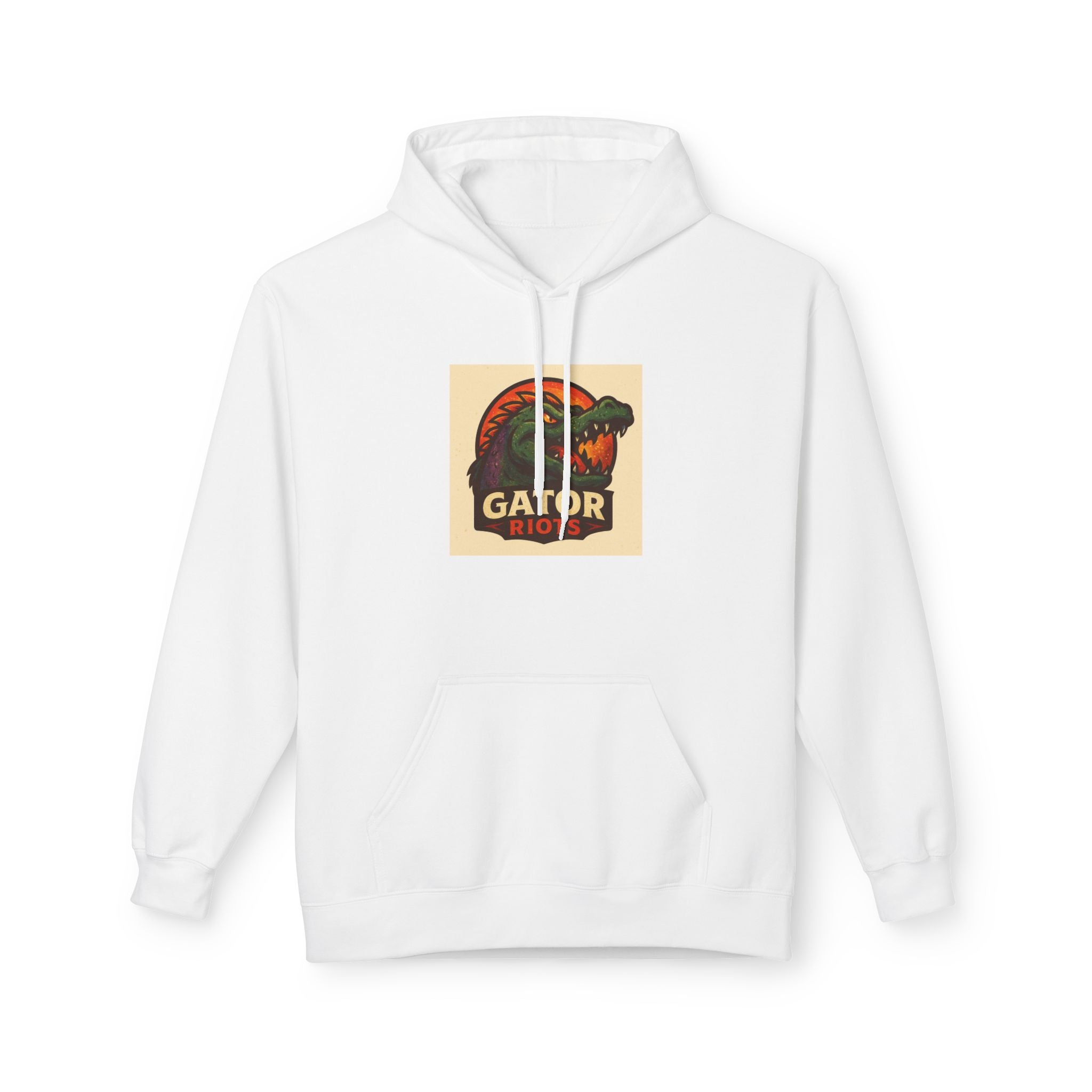 Gator Graphic Hoodie, Unisex Midweight Fleece Sweatshirt, Perfect for Fall and Outdoor Adventures, Great for Gifts, Vintage Style