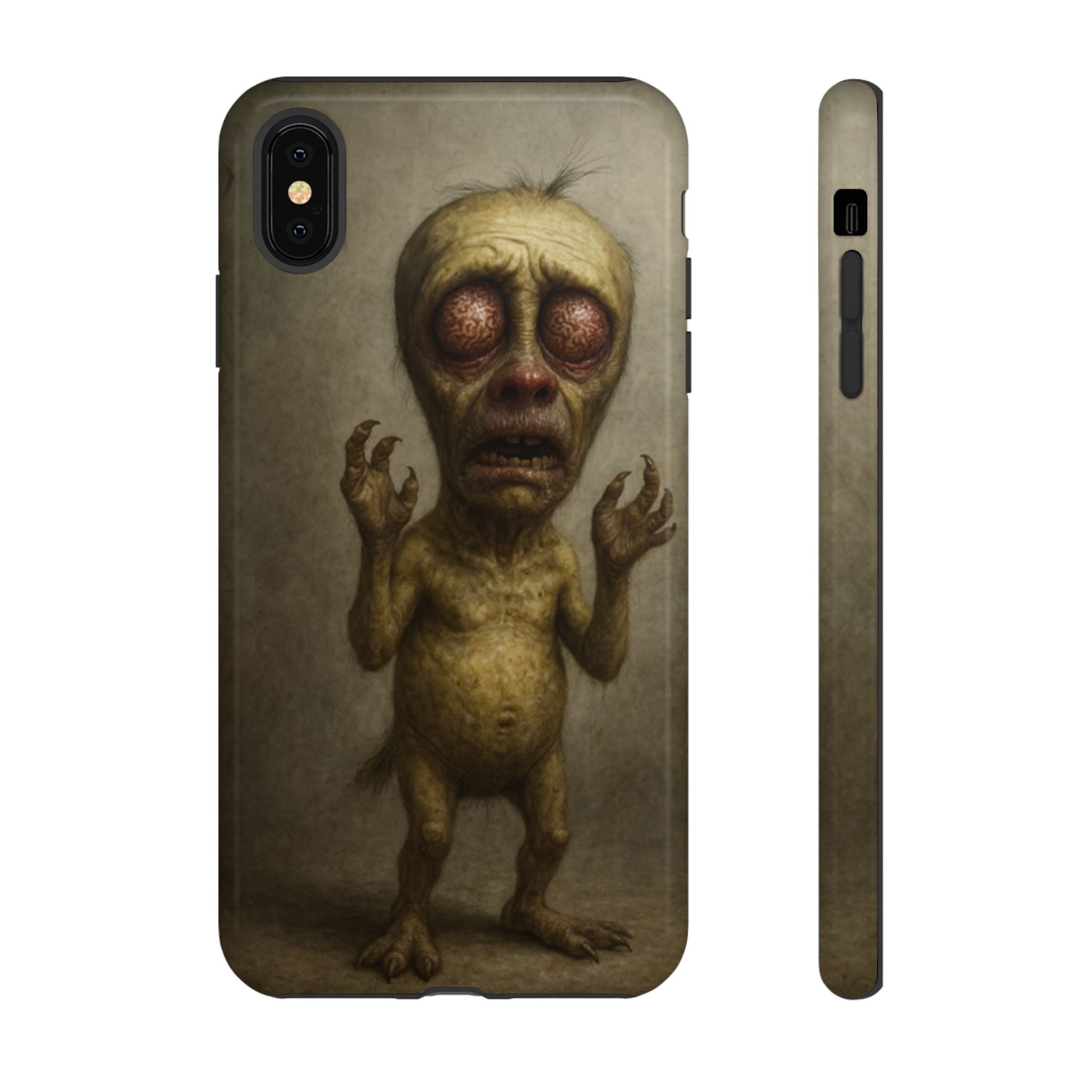 Unique Phone Case, Gothic Style, Horror Theme, Halloween Accessory, Perfect for Spooky Season, Character Phone Cover