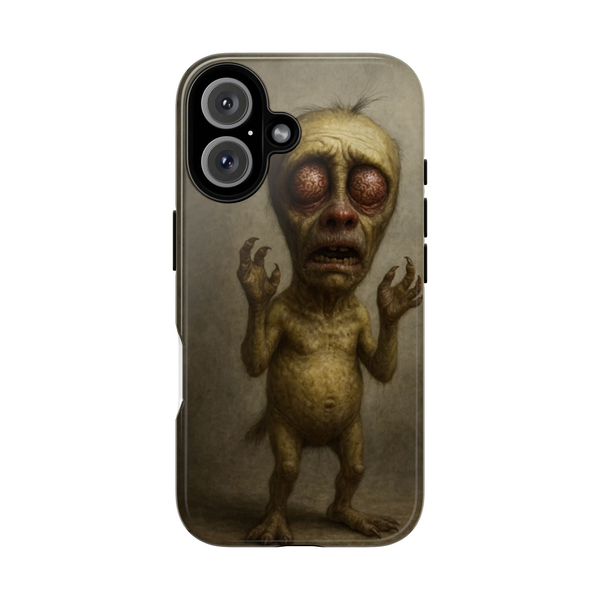 Unique Phone Case, Gothic Style, Horror Theme, Halloween Accessory, Perfect for Spooky Season, Character Phone Cover