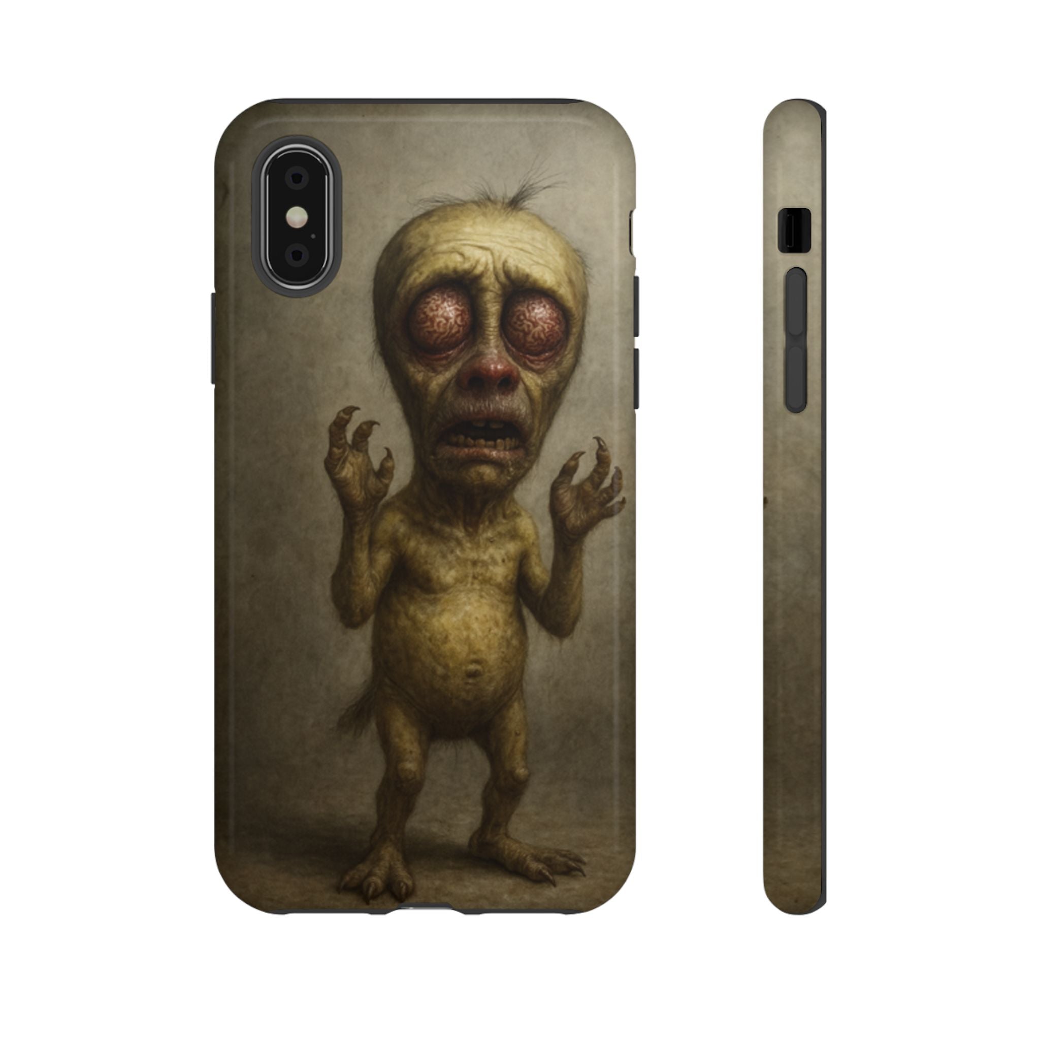 Unique Phone Case, Gothic Style, Horror Theme, Halloween Accessory, Perfect for Spooky Season, Character Phone Cover