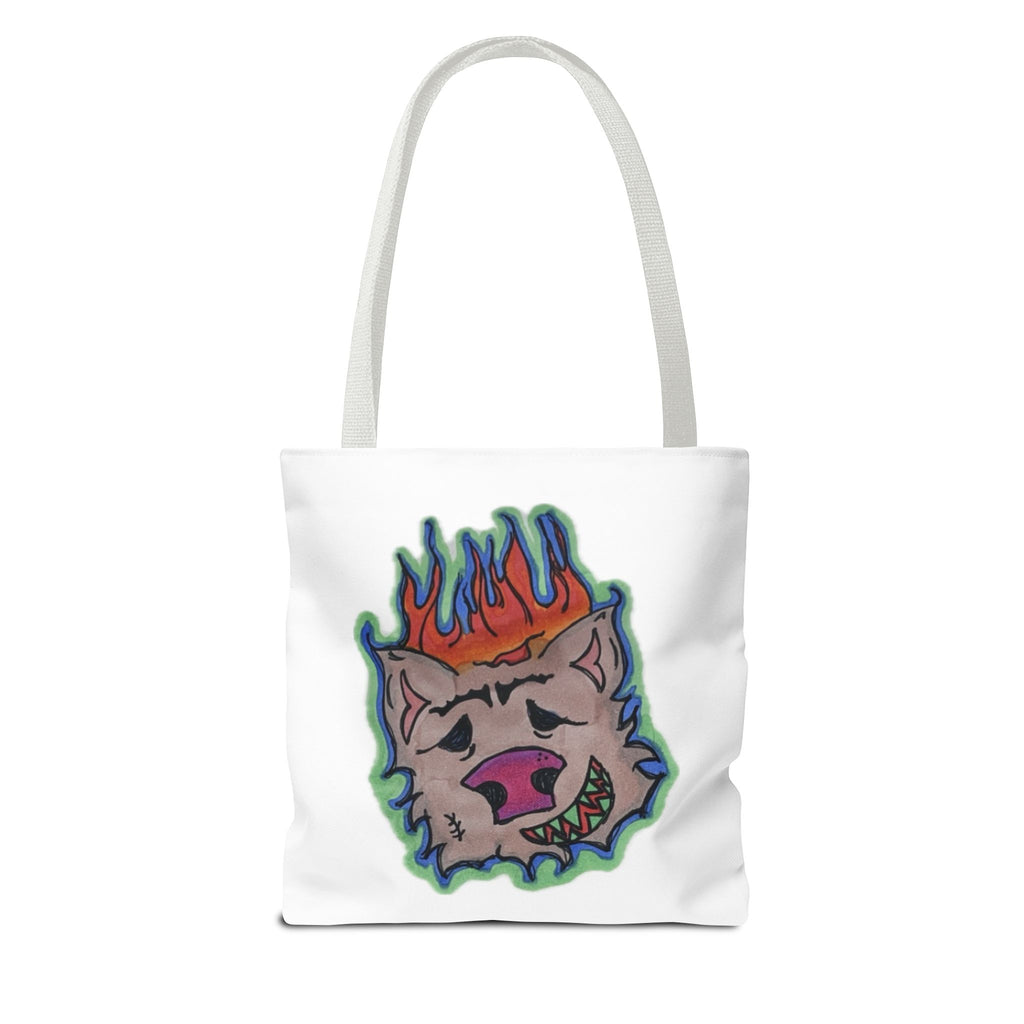 Vibrant Art Tote Bag for Trendsetters, Funky Tote, Unique Bag, Statement Accessory, Cool Gift, Art Lover's Tote