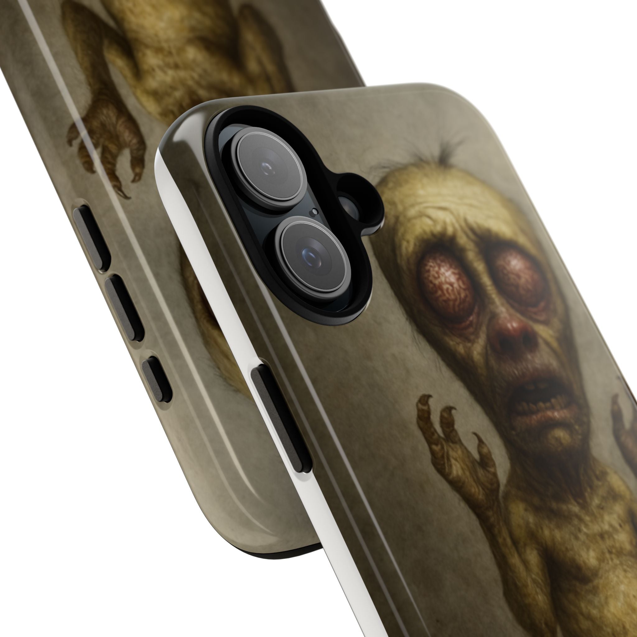 Unique Phone Case, Gothic Style, Horror Theme, Halloween Accessory, Perfect for Spooky Season, Character Phone Cover