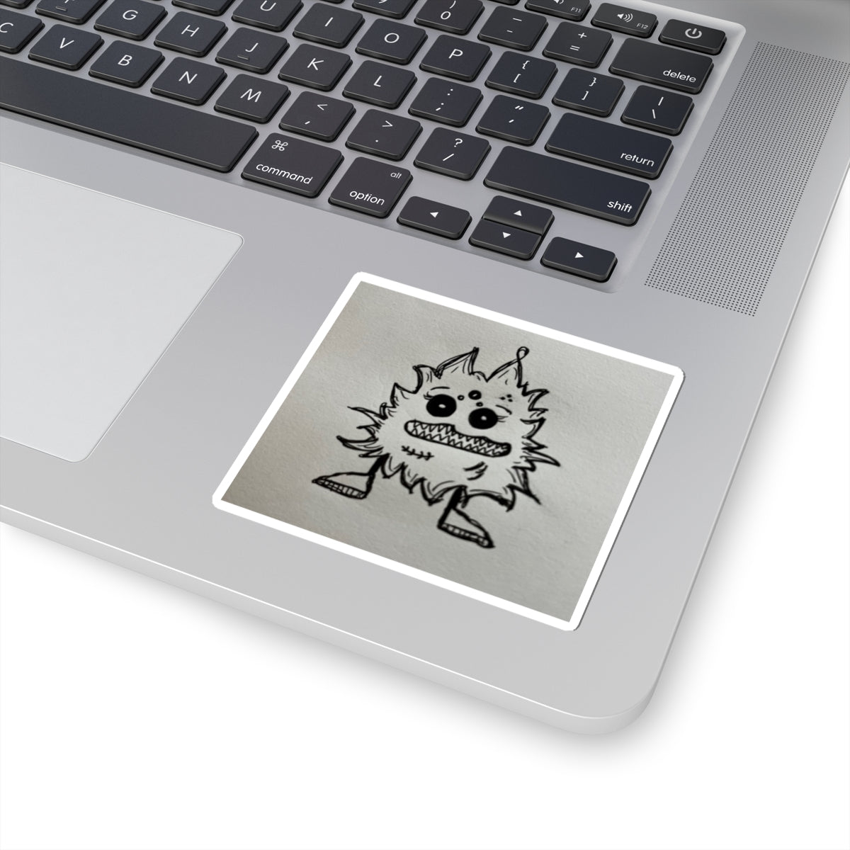 Whimsical Monster Kiss-Cut Stickers - Playful Decor for Laptops, Water Bottles, Journals, Party Favors, Kids' Crafts