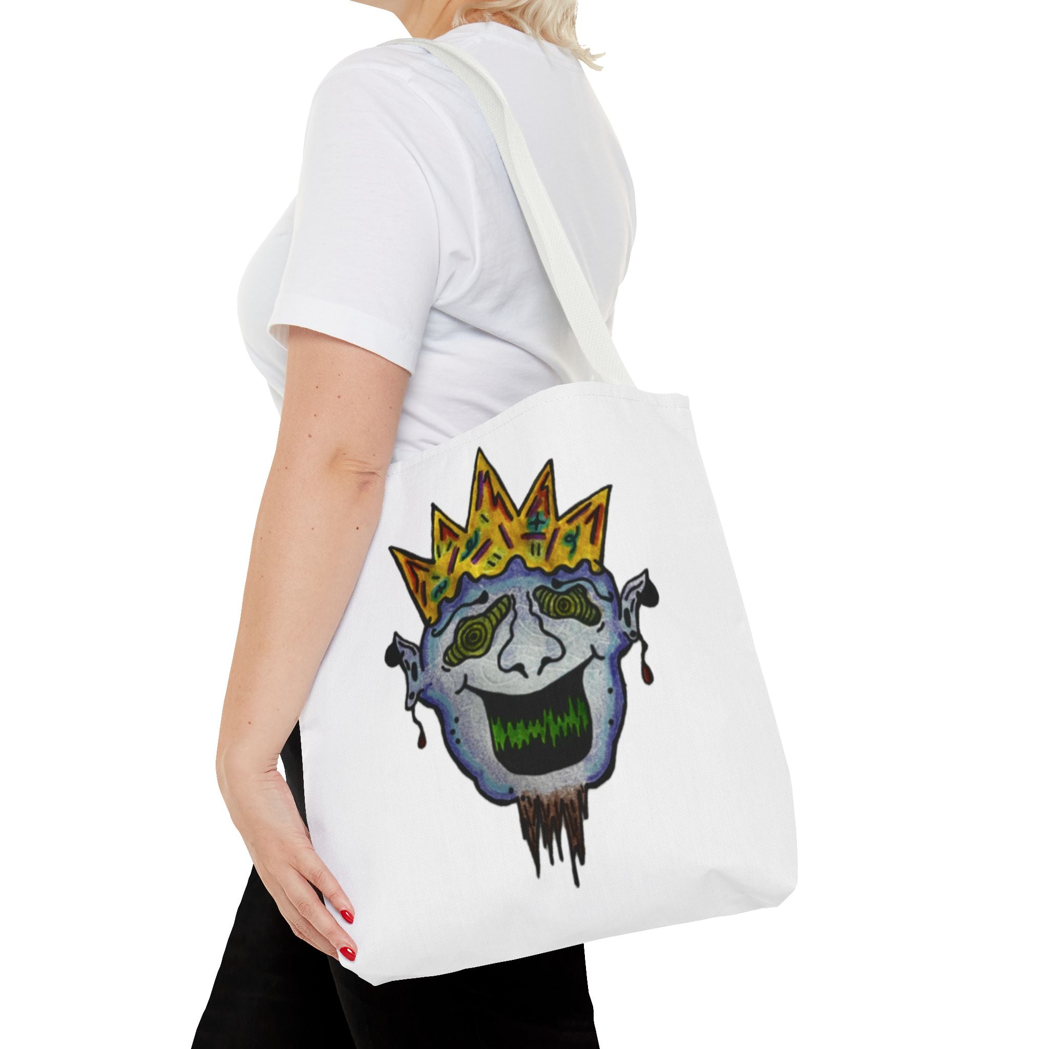 Vibrant Art Tote Bag for Trendsetters, Funky Tote, Unique Bag, Statement Accessory, Cool Gift, Art Lover's Tote