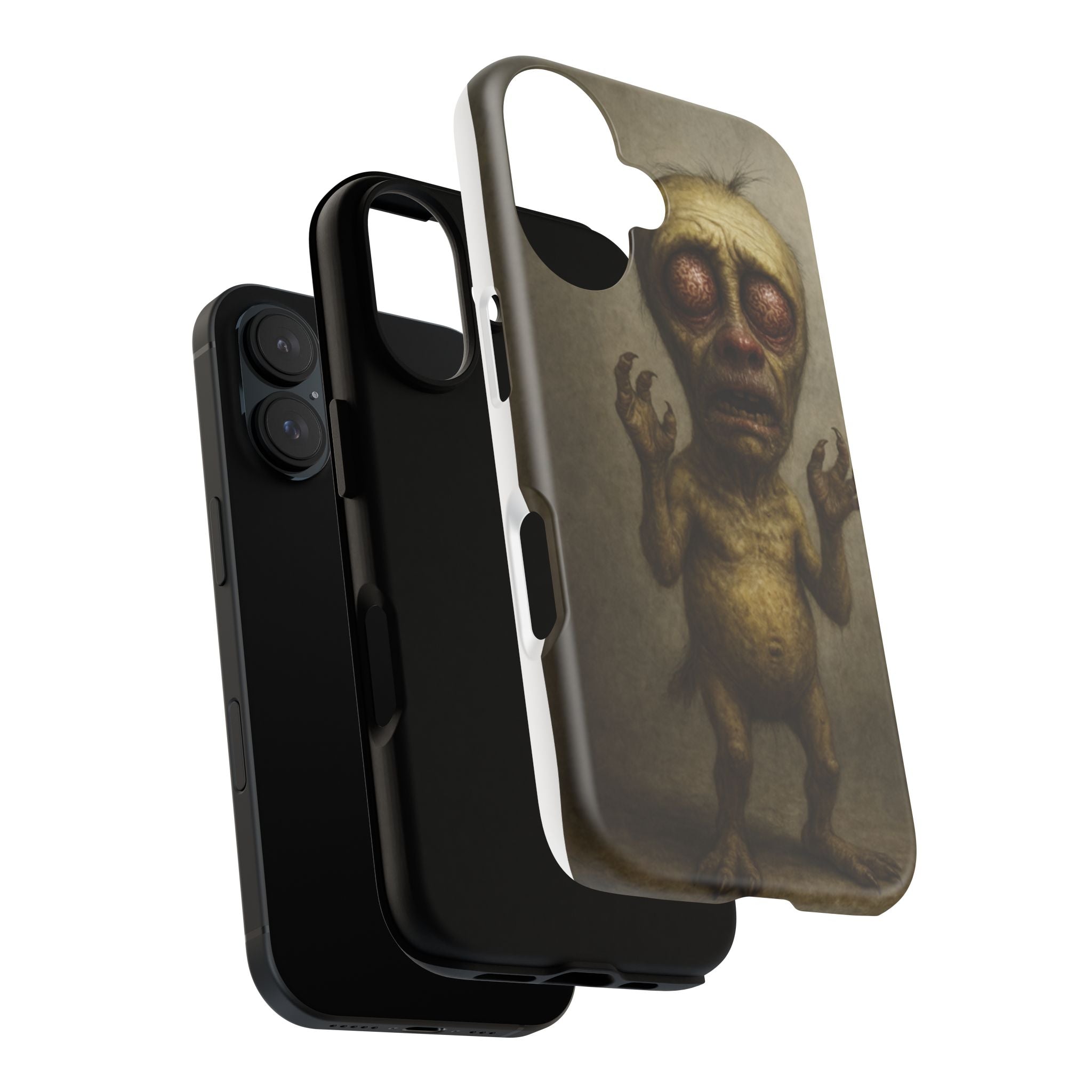 Unique Phone Case, Gothic Style, Horror Theme, Halloween Accessory, Perfect for Spooky Season, Character Phone Cover