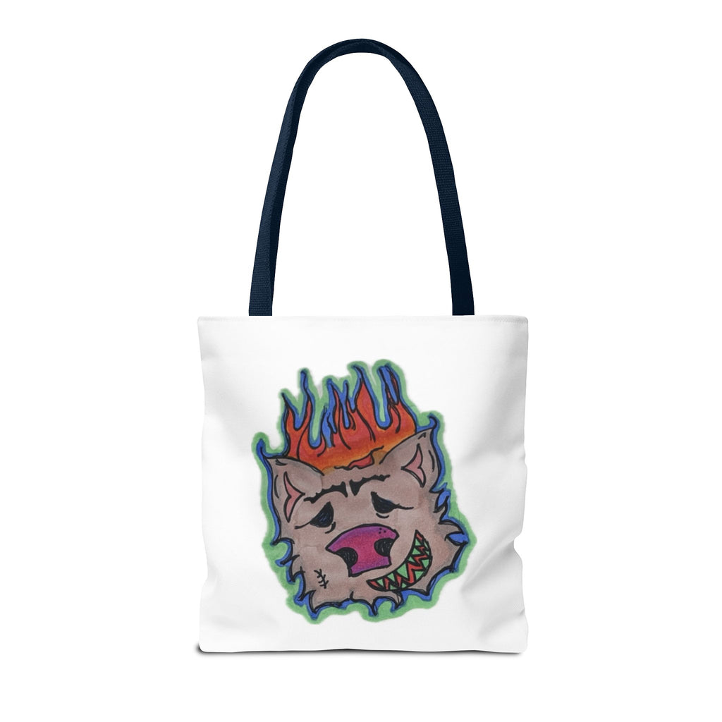 Vibrant Art Tote Bag for Trendsetters, Funky Tote, Unique Bag, Statement Accessory, Cool Gift, Art Lover's Tote