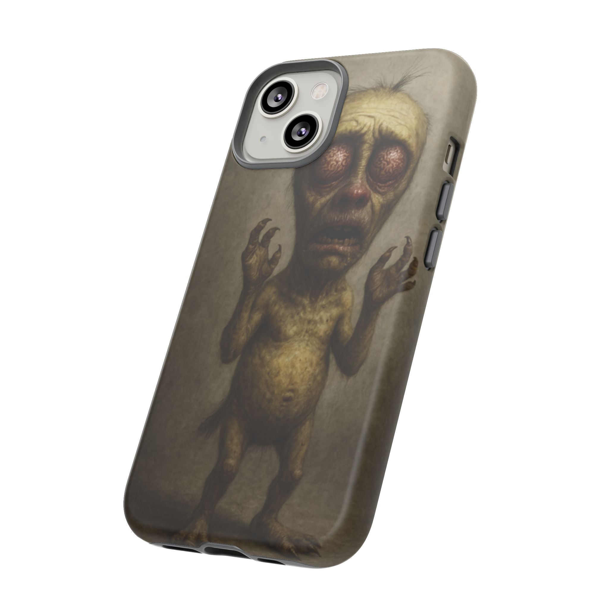 Unique Phone Case, Gothic Style, Horror Theme, Halloween Accessory, Perfect for Spooky Season, Character Phone Cover
