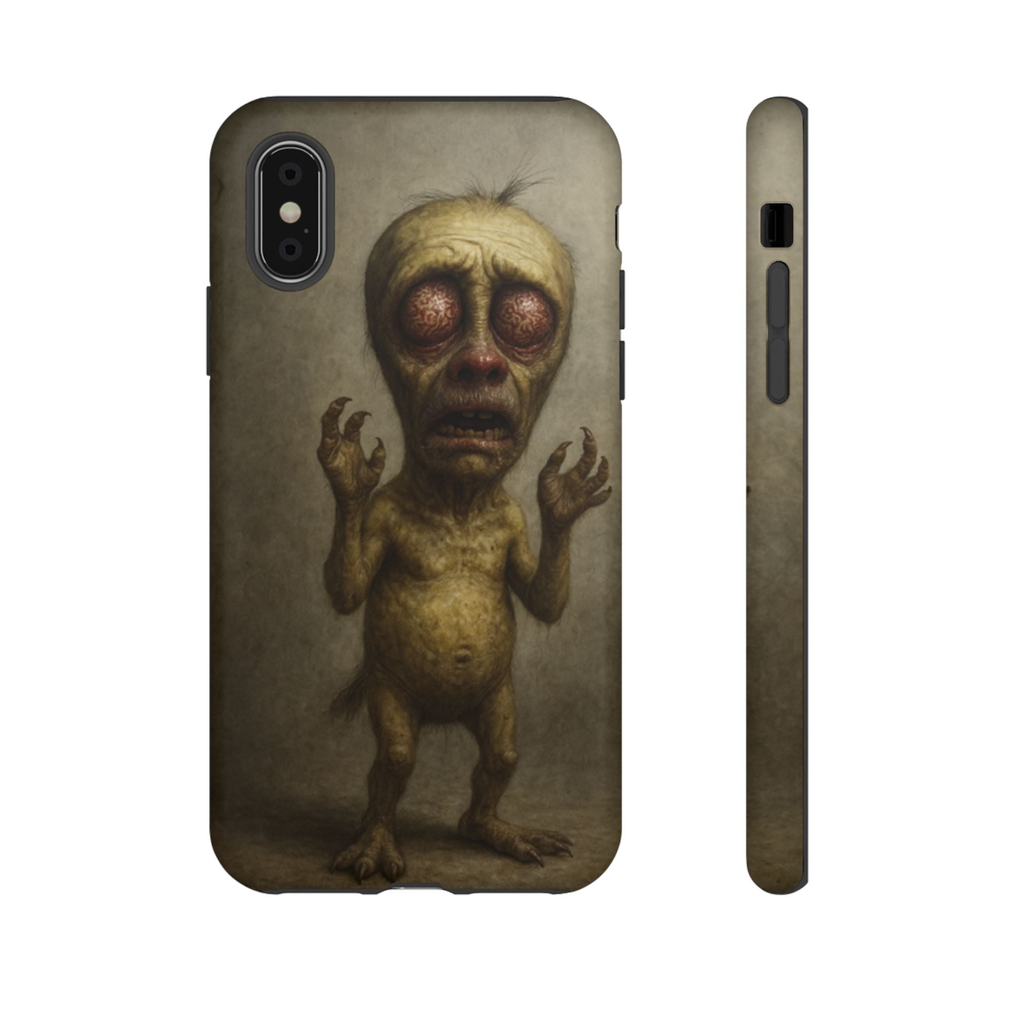 Unique Phone Case, Gothic Style, Horror Theme, Halloween Accessory, Perfect for Spooky Season, Character Phone Cover