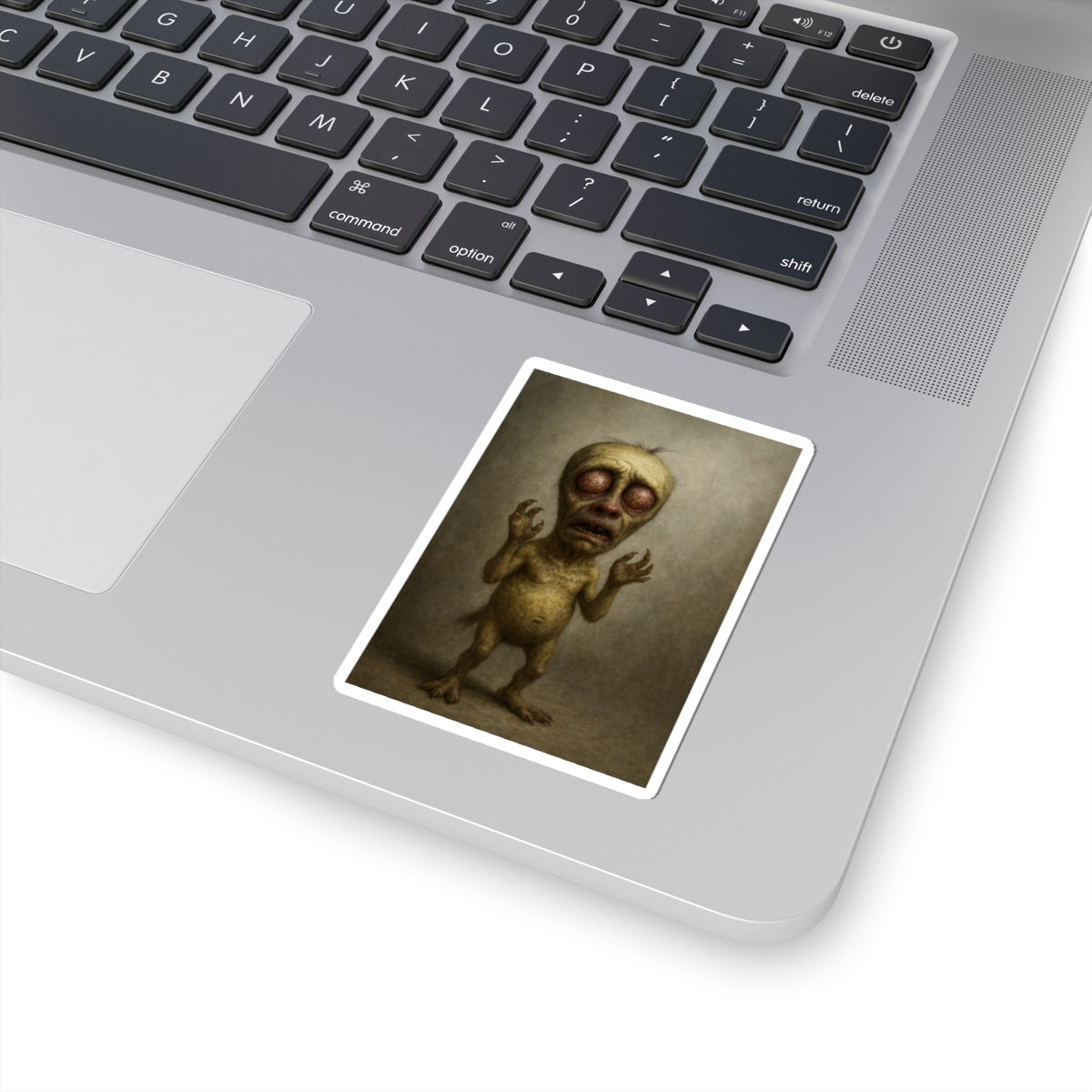 Funny Zombie Kiss-Cut Stickers | Cute Horror Decor | Unique Laptop, Phone, Journal Stickers | Gift for Halloween, Party Favors, Collectibles