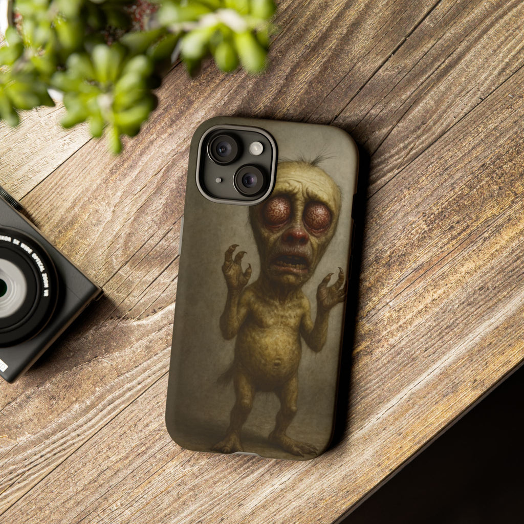 Unique Phone Case, Gothic Style, Horror Theme, Halloween Accessory, Perfect for Spooky Season, Character Phone Cover