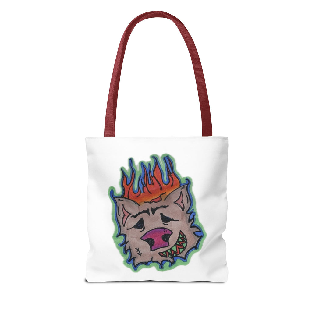Vibrant Art Tote Bag for Trendsetters, Funky Tote, Unique Bag, Statement Accessory, Cool Gift, Art Lover's Tote