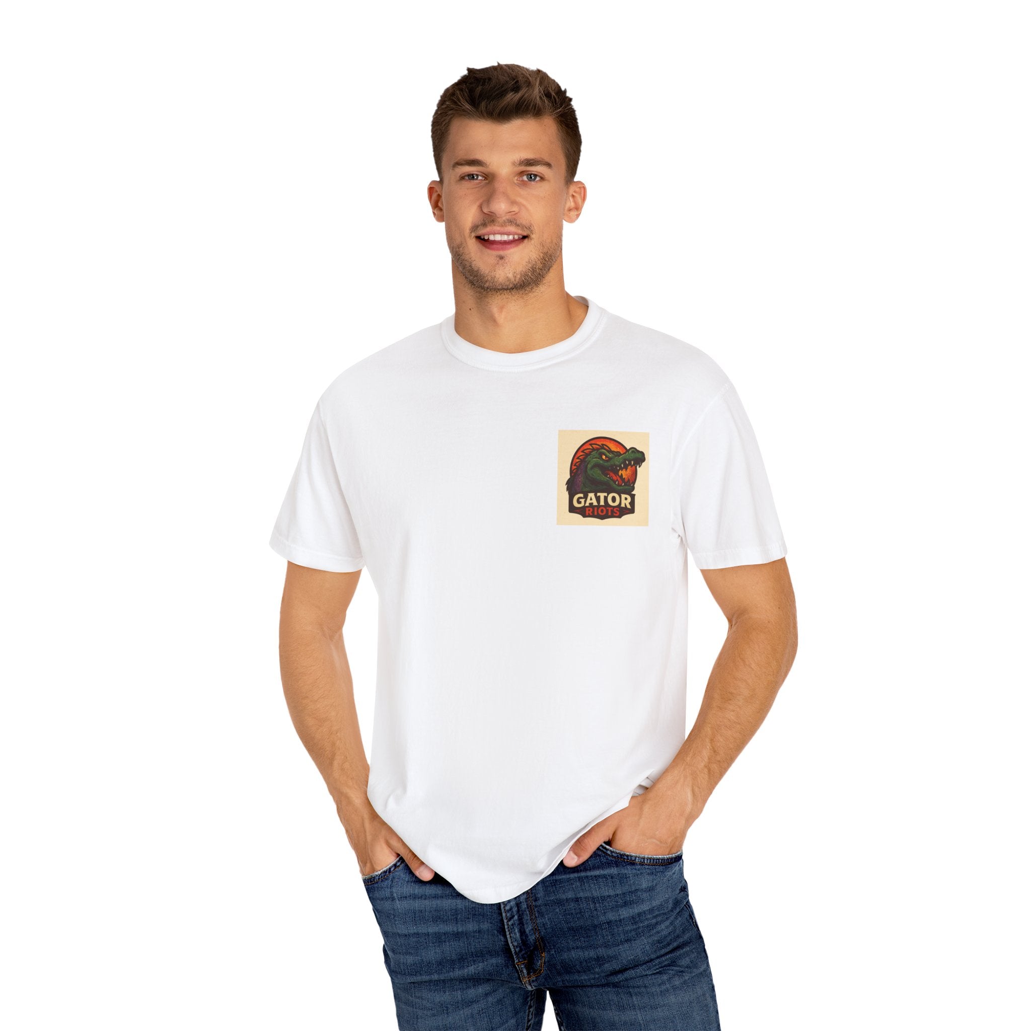 Gator Graphic Unisex T-Shirt, Relaxed Fit Apparel, Perfect Gift for Nature Lovers, Casual Wear for All Seasons, Eco-Friendly Fashion