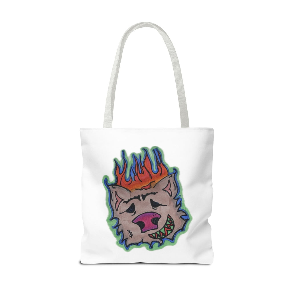 Vibrant Art Tote Bag for Trendsetters, Funky Tote, Unique Bag, Statement Accessory, Cool Gift, Art Lover's Tote