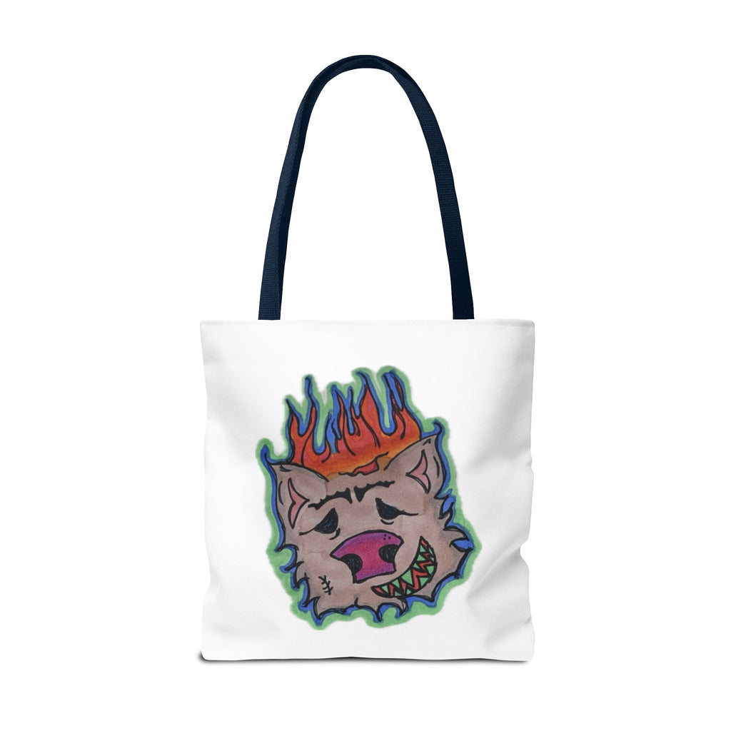 Vibrant Art Tote Bag for Trendsetters, Funky Tote, Unique Bag, Statement Accessory, Cool Gift, Art Lover's Tote