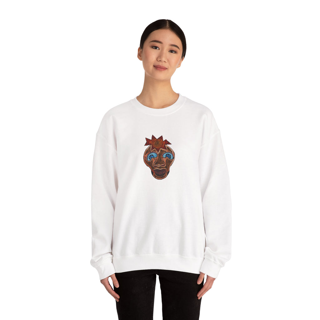 Unique Unisex Heavy Blend™ Crewneck Sweatshirt with Artistic Design | Cozy Fashion for All | Perfect Gift for Art Lovers, Casual Wear, [...]