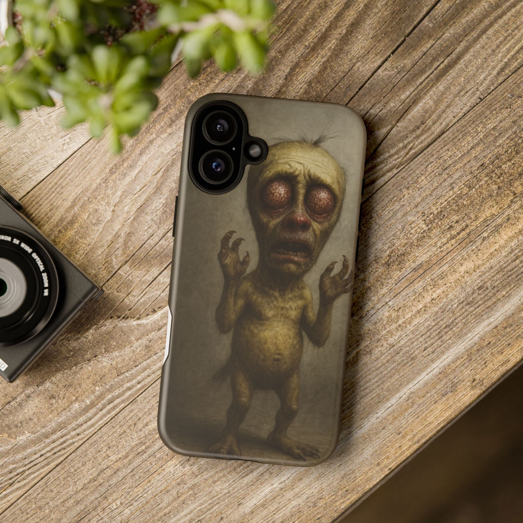 Unique Phone Case, Gothic Style, Horror Theme, Halloween Accessory, Perfect for Spooky Season, Character Phone Cover
