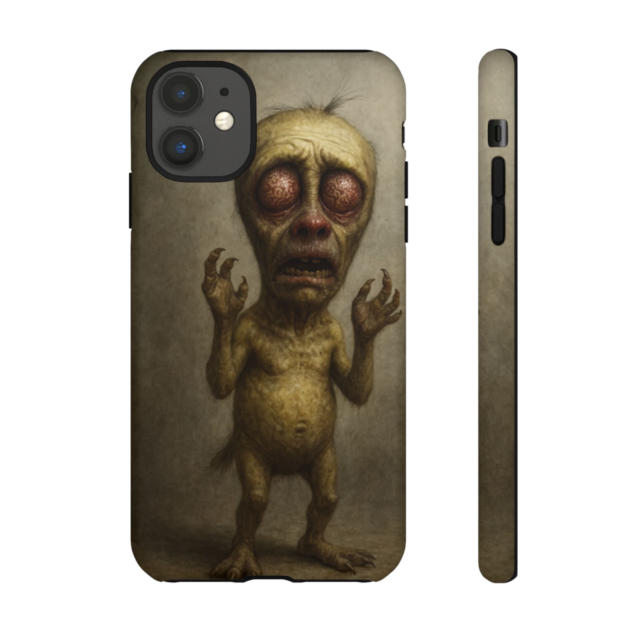 Unique Phone Case, Gothic Style, Horror Theme, Halloween Accessory, Perfect for Spooky Season, Character Phone Cover