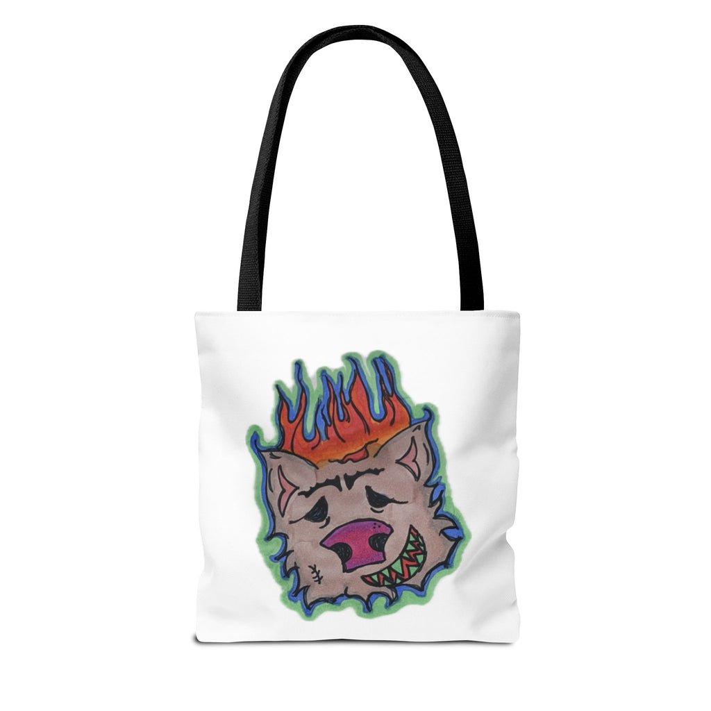 Vibrant Art Tote Bag for Trendsetters, Funky Tote, Unique Bag, Statement Accessory, Cool Gift, Art Lover's Tote