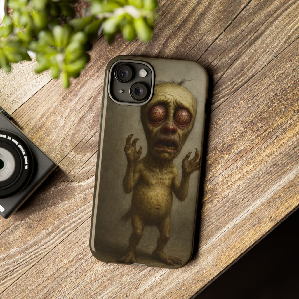 Unique Phone Case, Gothic Style, Horror Theme, Halloween Accessory, Perfect for Spooky Season, Character Phone Cover