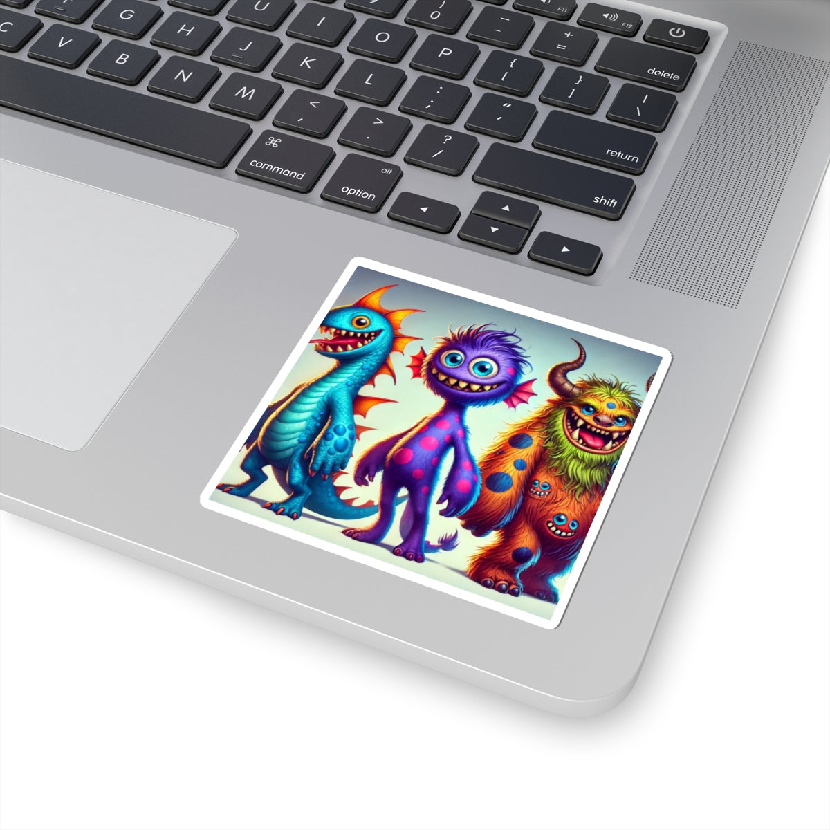 Whimsical Monster Kiss-Cut Stickers | Fun Decor for Kids' Rooms, Laptops, Water Bottles, Party Favors, and DIY Projects