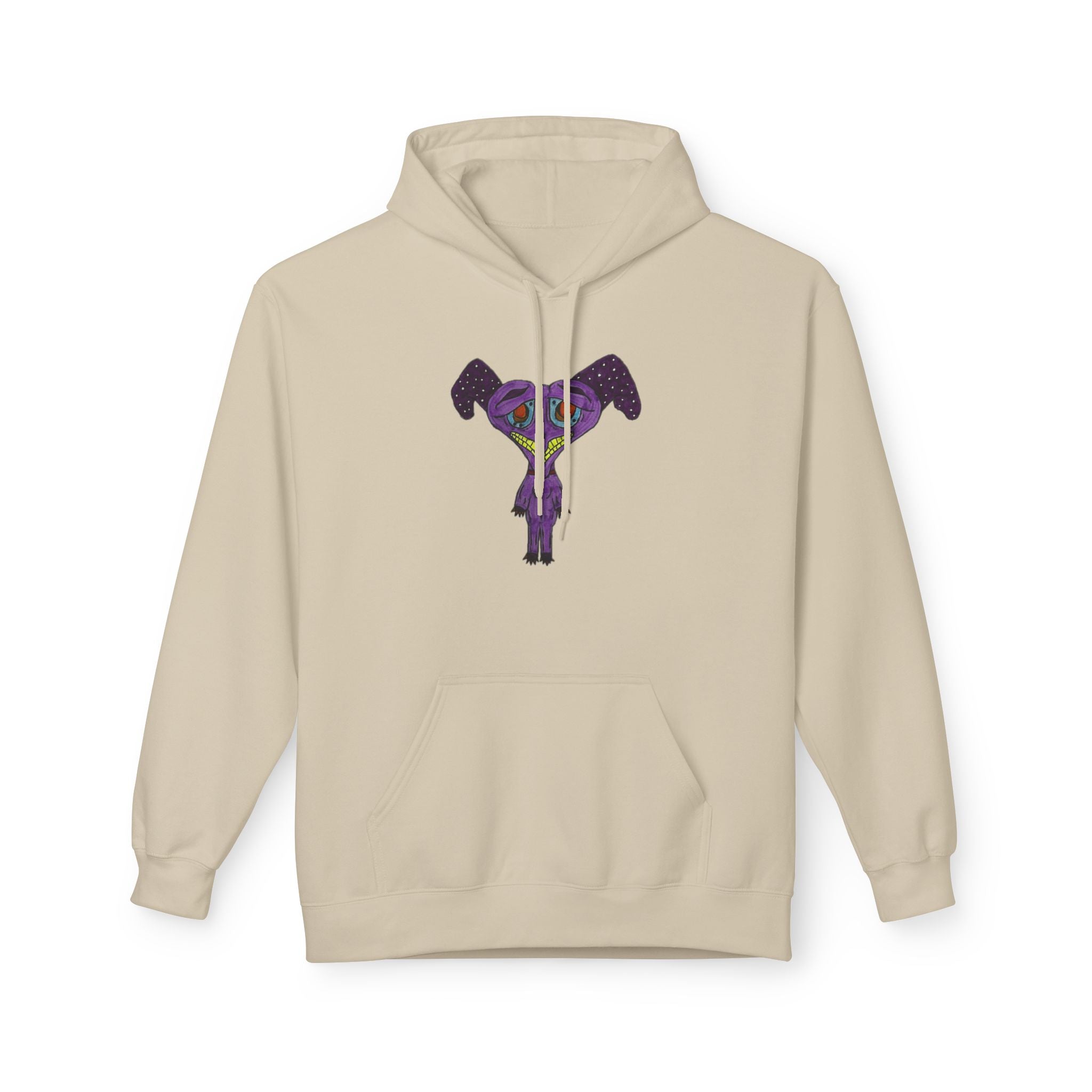 Purple Fantasy Hoodie | Cozy Fleece Pullover for Art Lovers, Unisex Gift for All Occasions, Trendy Casual Wear