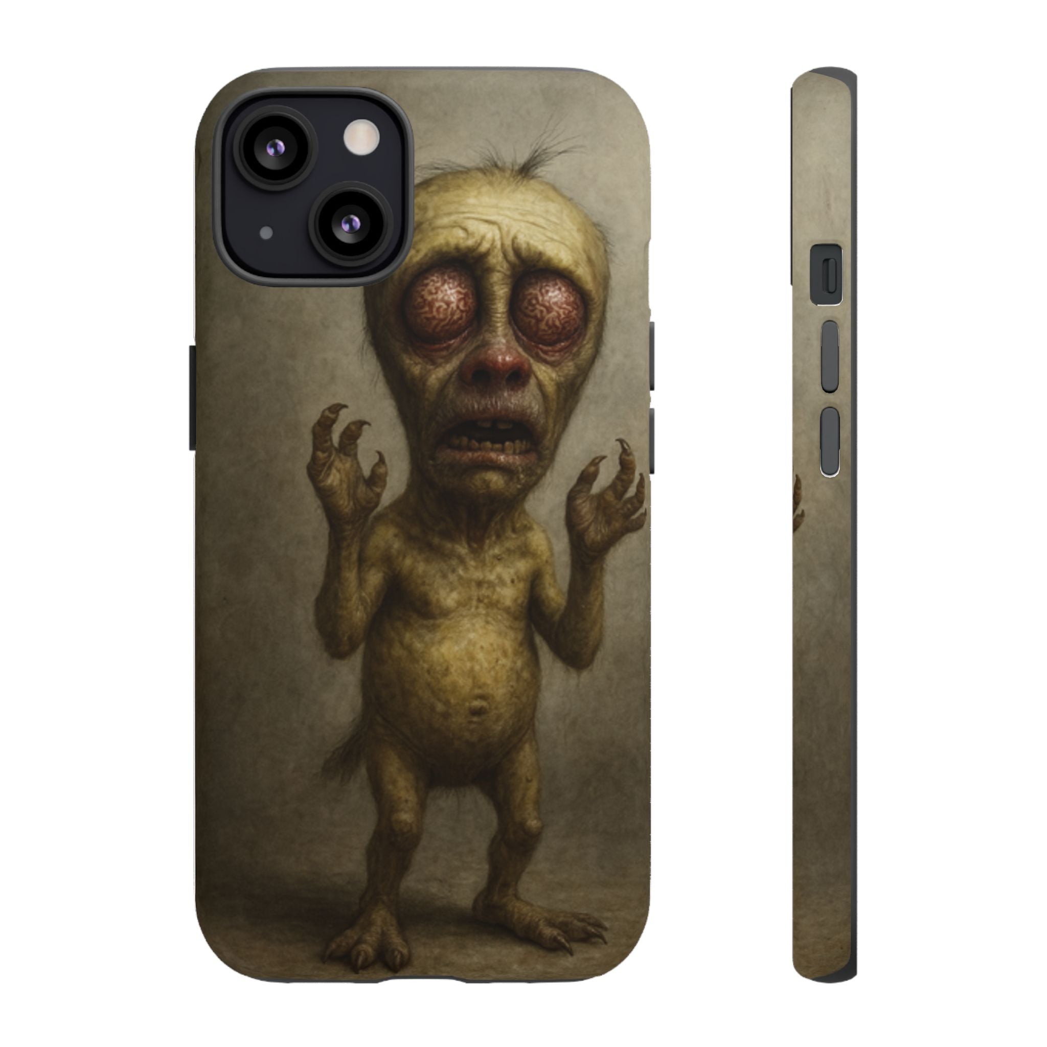 Unique Phone Case, Gothic Style, Horror Theme, Halloween Accessory, Perfect for Spooky Season, Character Phone Cover