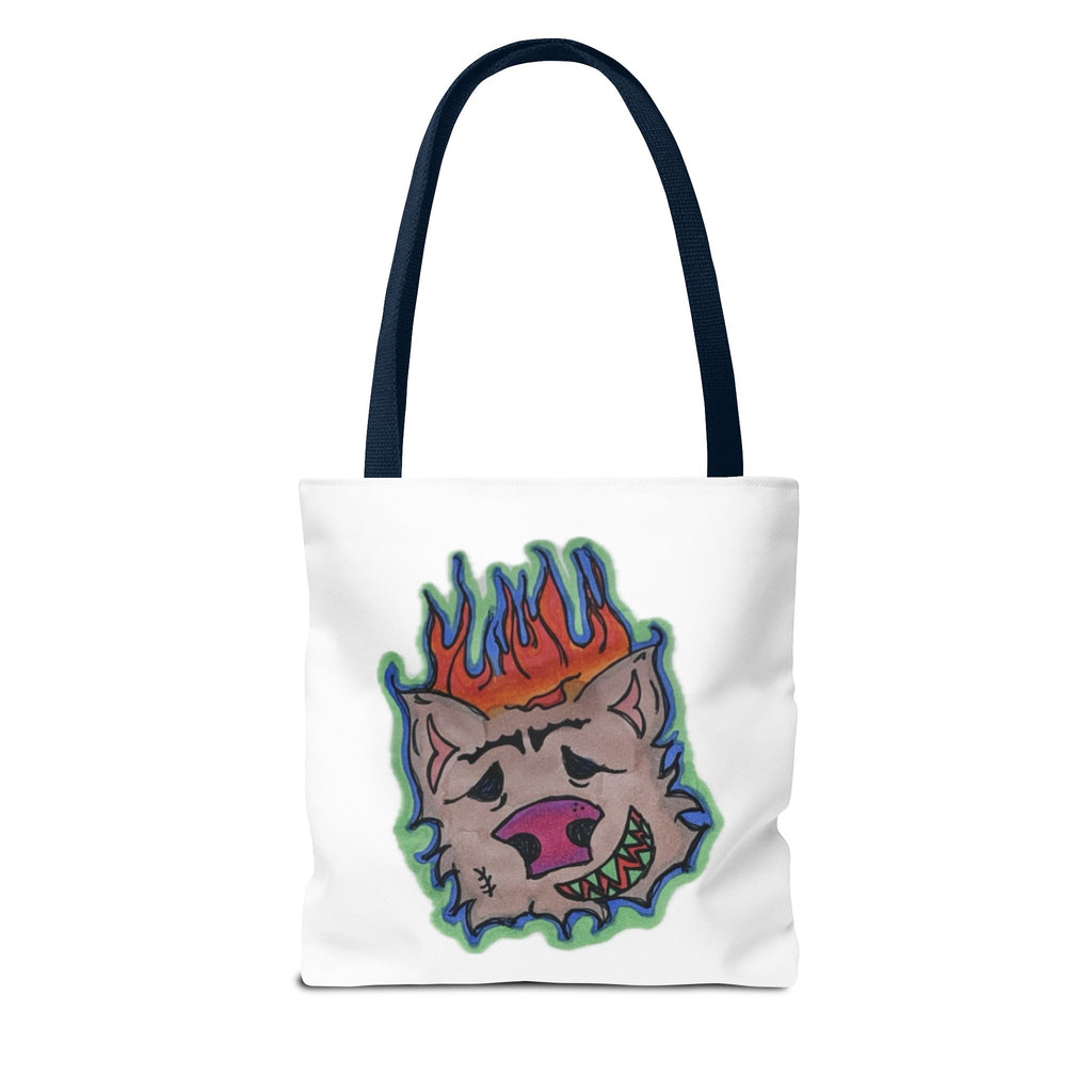 Vibrant Art Tote Bag for Trendsetters, Funky Tote, Unique Bag, Statement Accessory, Cool Gift, Art Lover's Tote