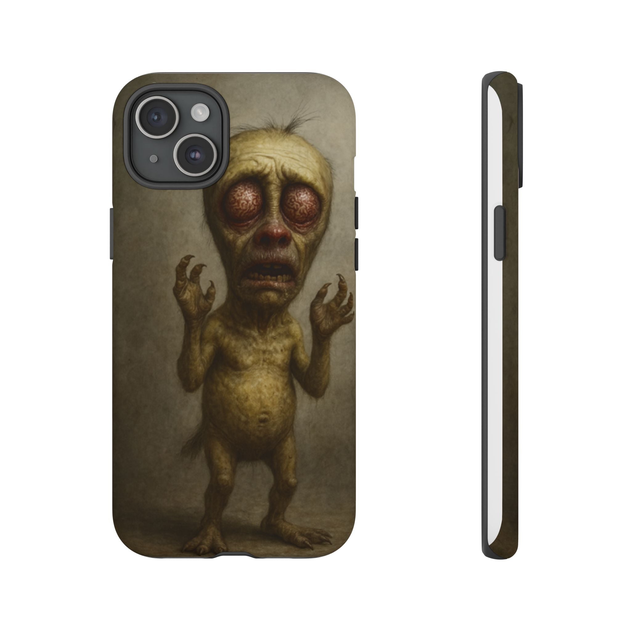 Unique Phone Case, Gothic Style, Horror Theme, Halloween Accessory, Perfect for Spooky Season, Character Phone Cover
