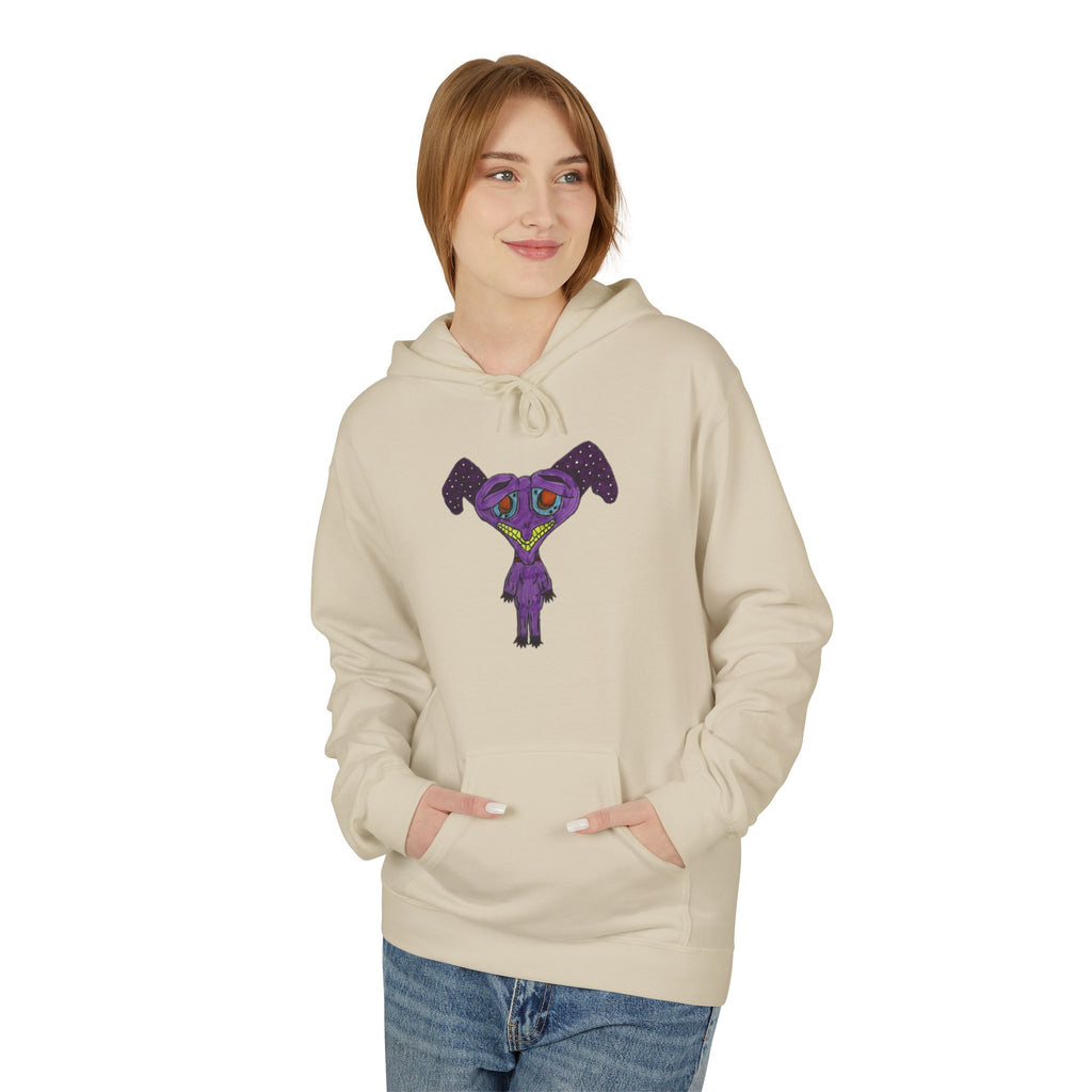 Purple Fantasy Hoodie | Cozy Fleece Pullover for Art Lovers, Unisex Gift for All Occasions, Trendy Casual Wear
