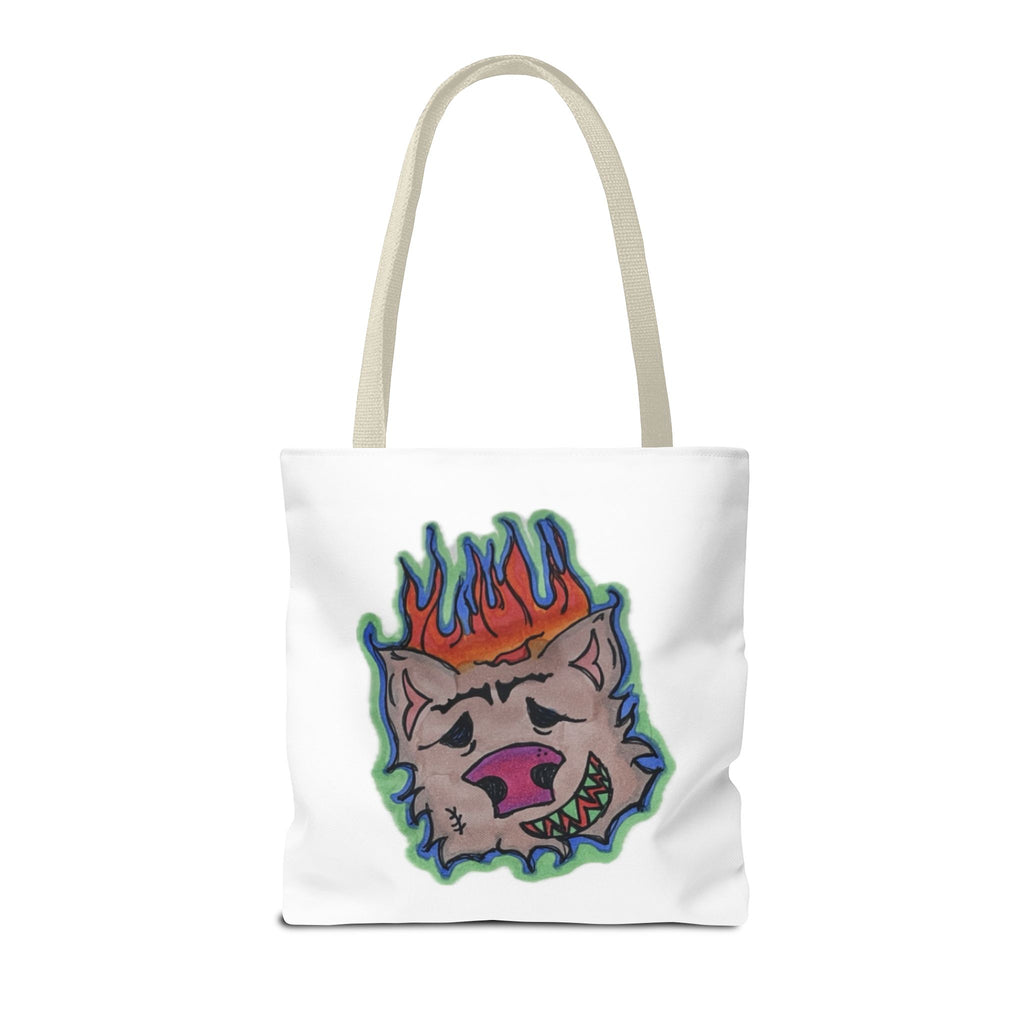 Vibrant Art Tote Bag for Trendsetters, Funky Tote, Unique Bag, Statement Accessory, Cool Gift, Art Lover's Tote