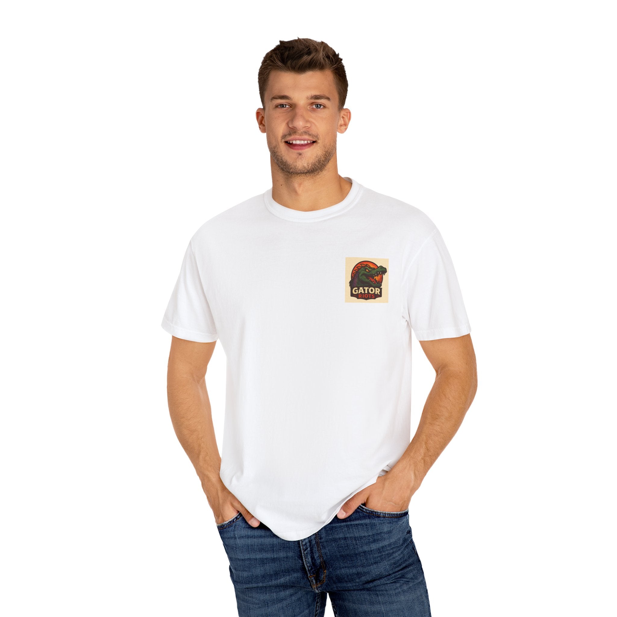 Gator Graphic Unisex T-Shirt, Relaxed Fit Apparel, Perfect Gift for Nature Lovers, Casual Wear for All Seasons, Eco-Friendly Fashion