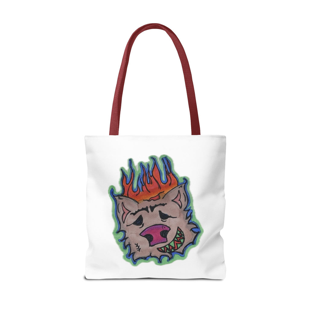 Vibrant Art Tote Bag for Trendsetters, Funky Tote, Unique Bag, Statement Accessory, Cool Gift, Art Lover's Tote