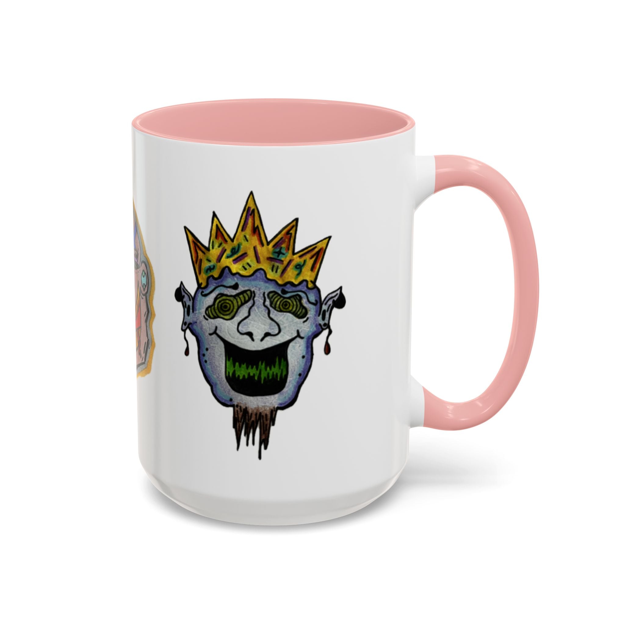 Whimsical Accent Coffee Mug (11/15oz) | Unique Art Mugs, Cool Gift, Fun Coffee Cup, Artistic Drinkware, Creative Home Decor