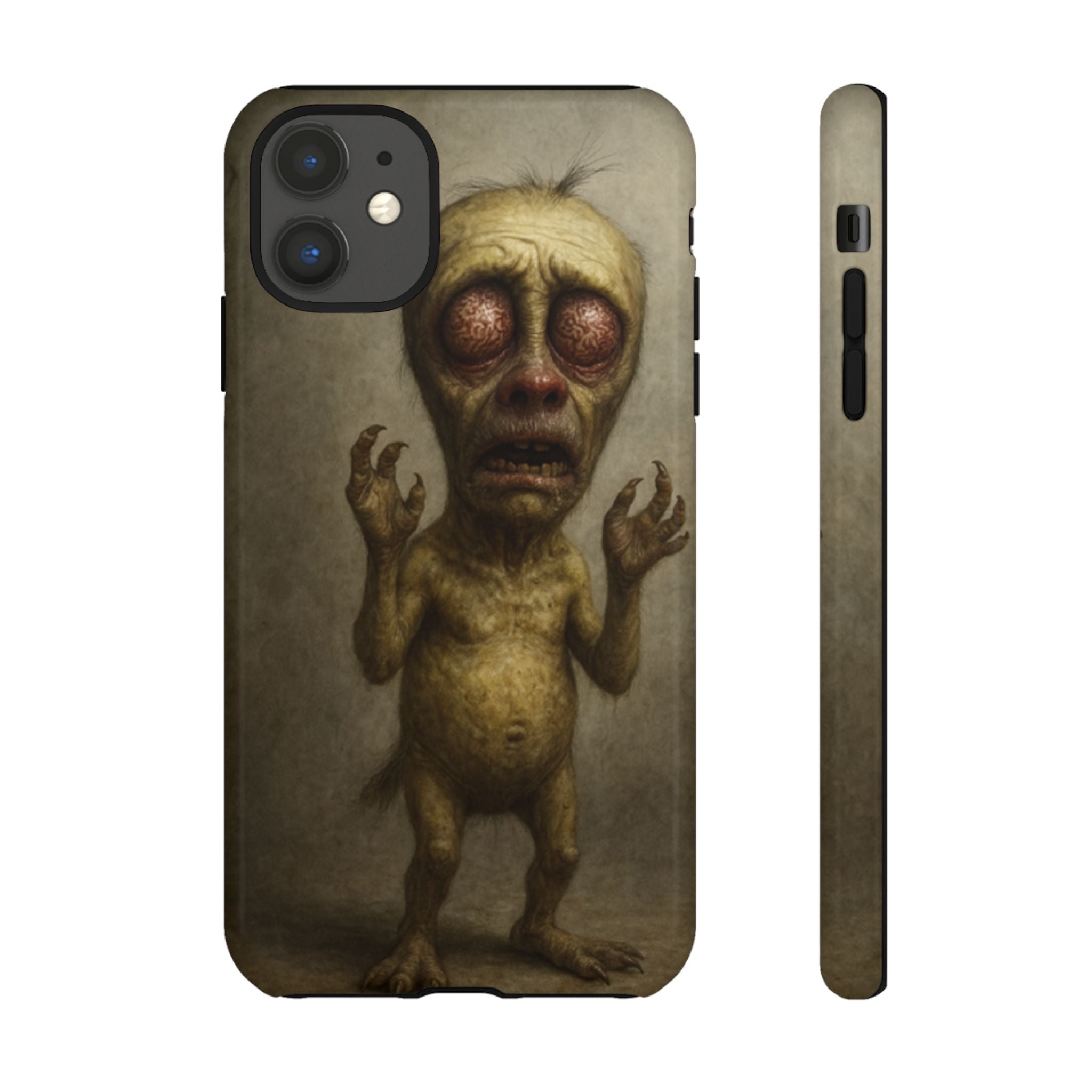 Unique Phone Case, Gothic Style, Horror Theme, Halloween Accessory, Perfect for Spooky Season, Character Phone Cover
