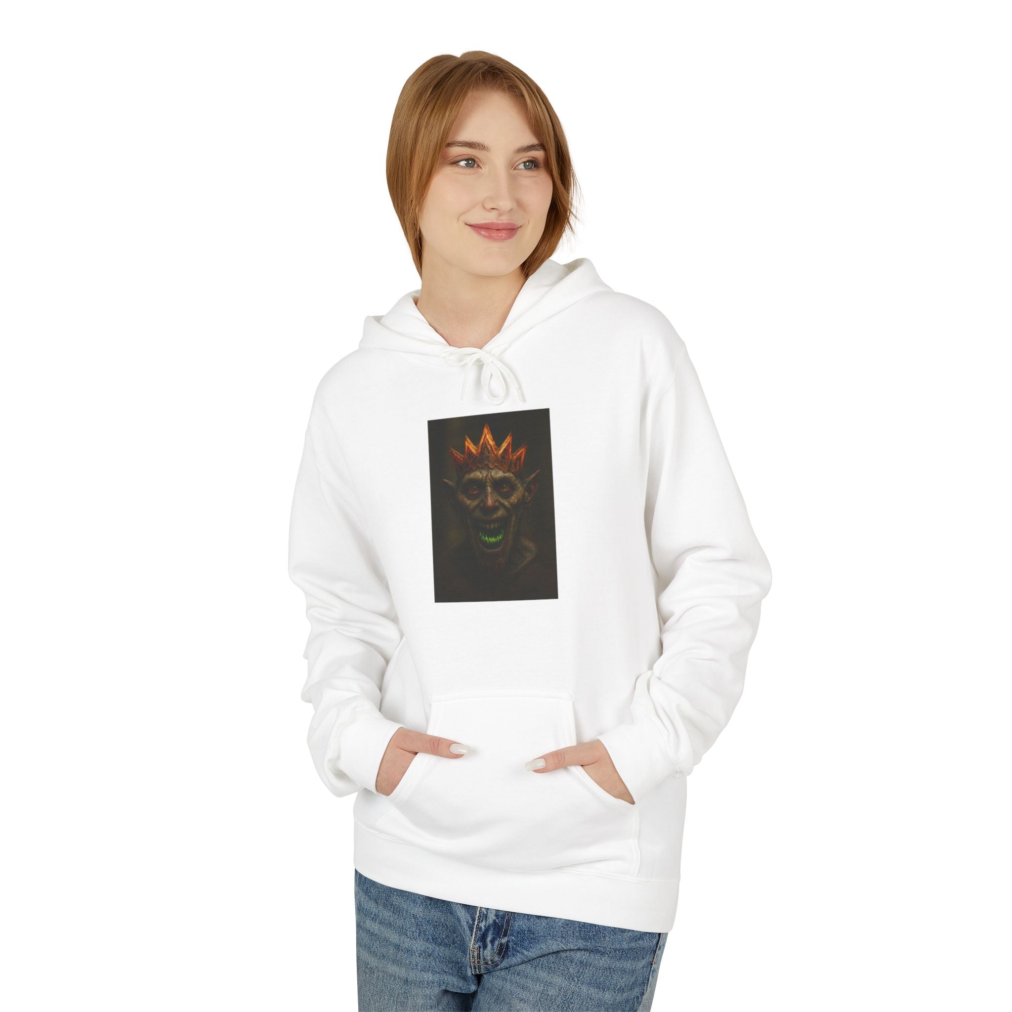 Cozy Graphic Hoodie for Casual Vibes, Unisex Fleece Sweatshirt, Perfect Gift for Friends, Fall Fashion, Everyday Comfort