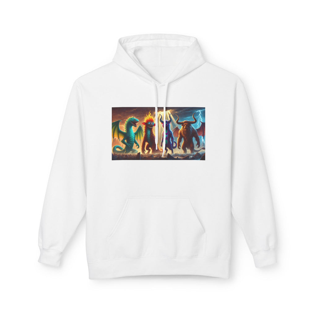 Colorful Dragon Artwork Fleece Hoodie, Cozy Dragon Hoodie for Gamers, Fantasy Fan Gift, Unisex Midweight Hoodie, Perfect for [...]