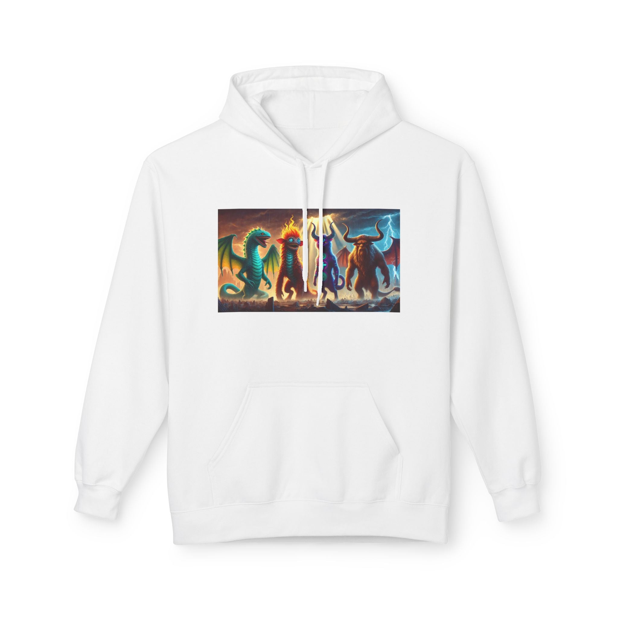 Colorful Dragon Artwork Fleece Hoodie, Cozy Dragon Hoodie for Gamers, Fantasy Fan Gift, Unisex Midweight Hoodie, Perfect for [...]
