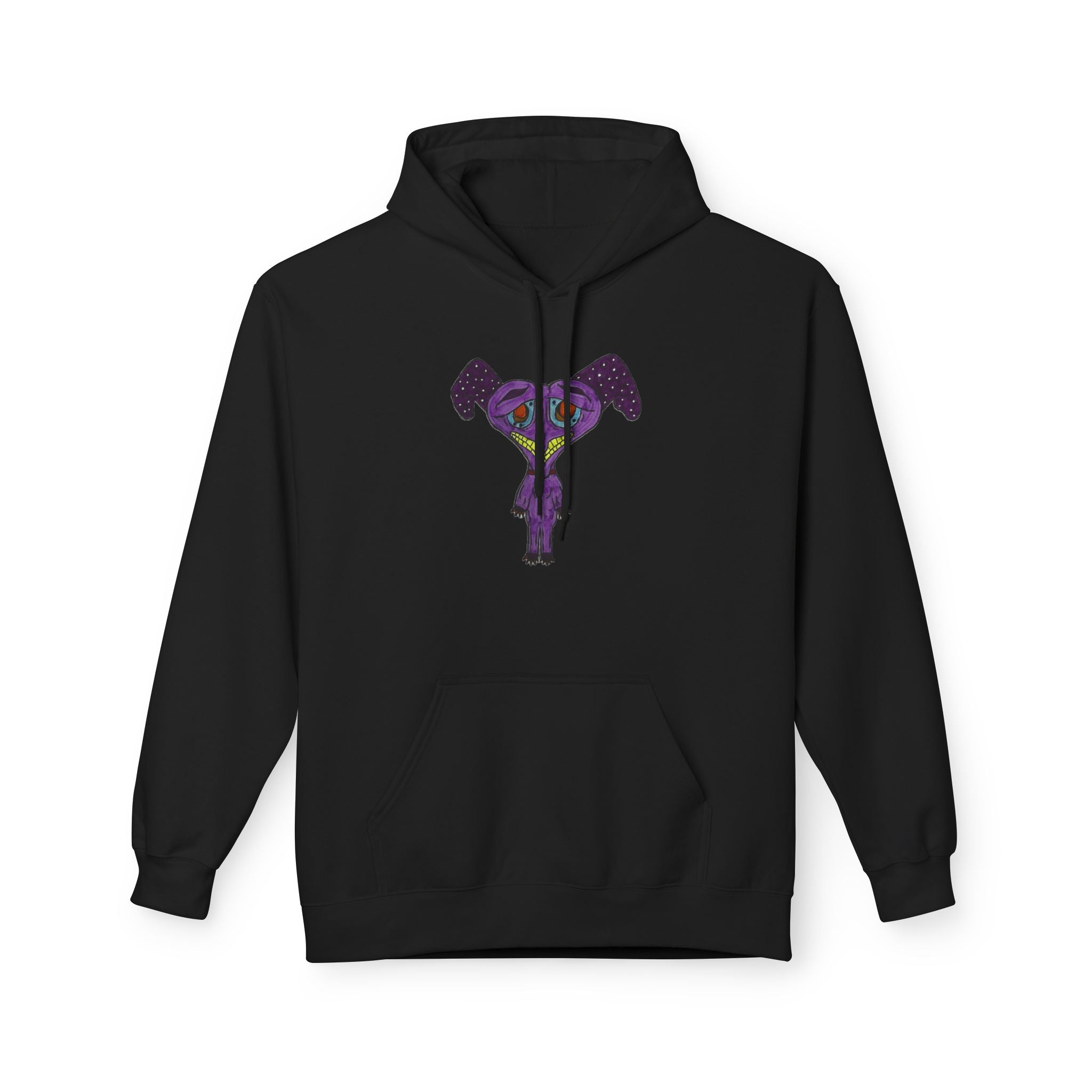 Purple Fantasy Hoodie | Cozy Fleece Pullover for Art Lovers, Unisex Gift for All Occasions, Trendy Casual Wear