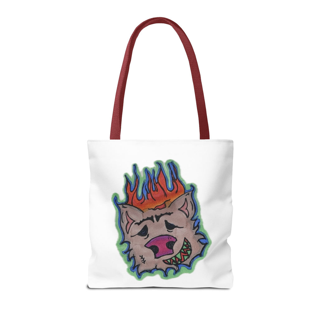 Vibrant Art Tote Bag for Trendsetters, Funky Tote, Unique Bag, Statement Accessory, Cool Gift, Art Lover's Tote
