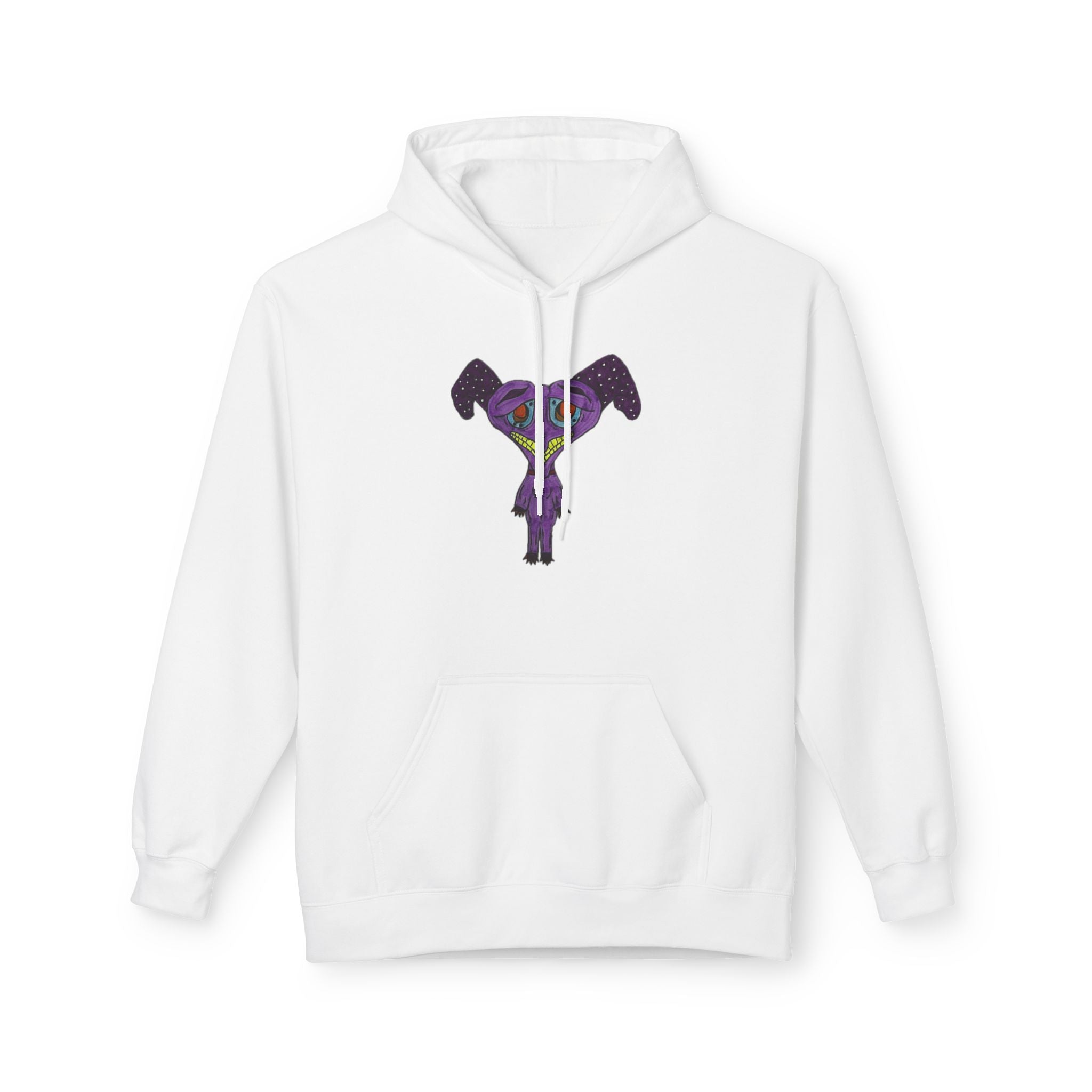 Purple Fantasy Hoodie | Cozy Fleece Pullover for Art Lovers, Unisex Gift for All Occasions, Trendy Casual Wear