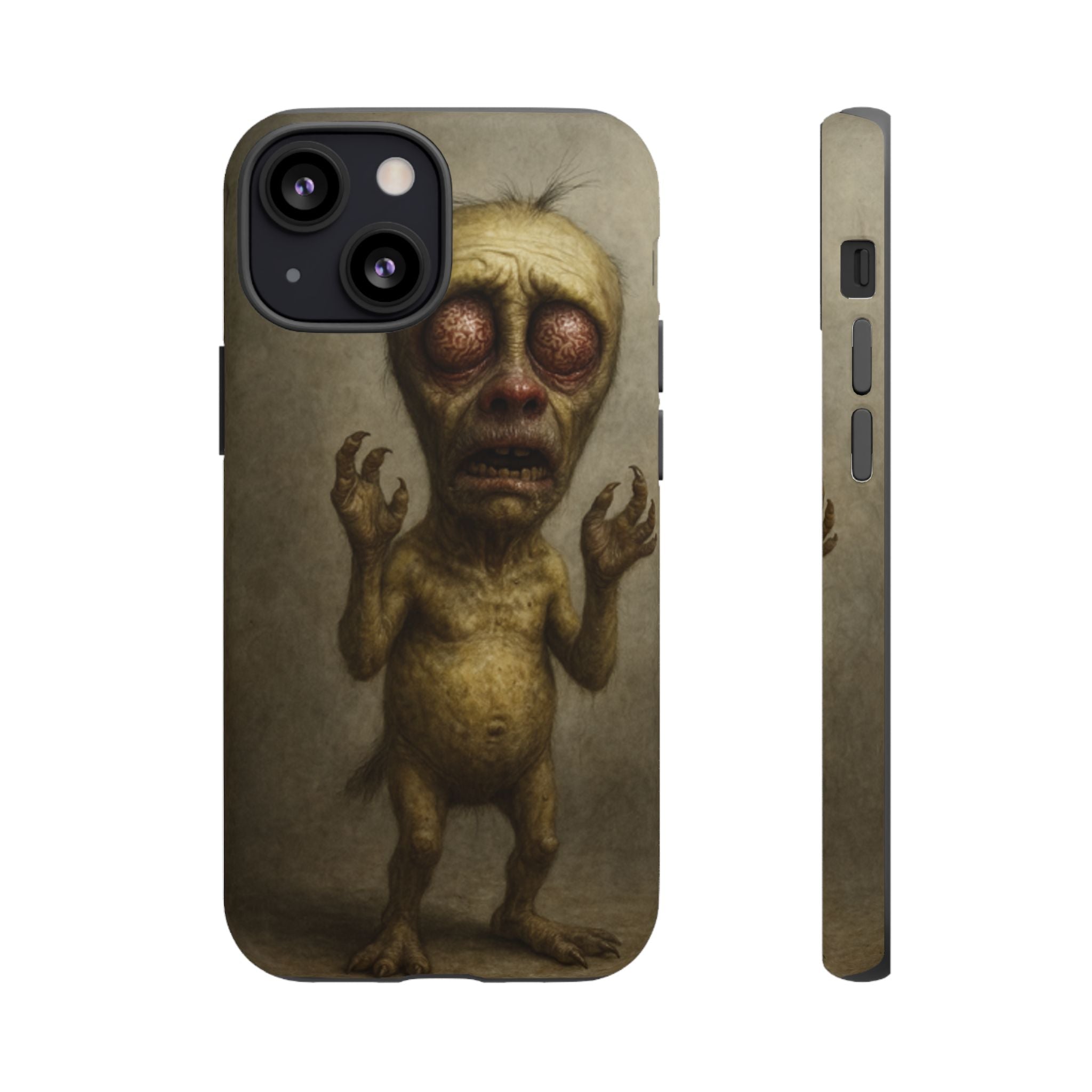 Unique Phone Case, Gothic Style, Horror Theme, Halloween Accessory, Perfect for Spooky Season, Character Phone Cover