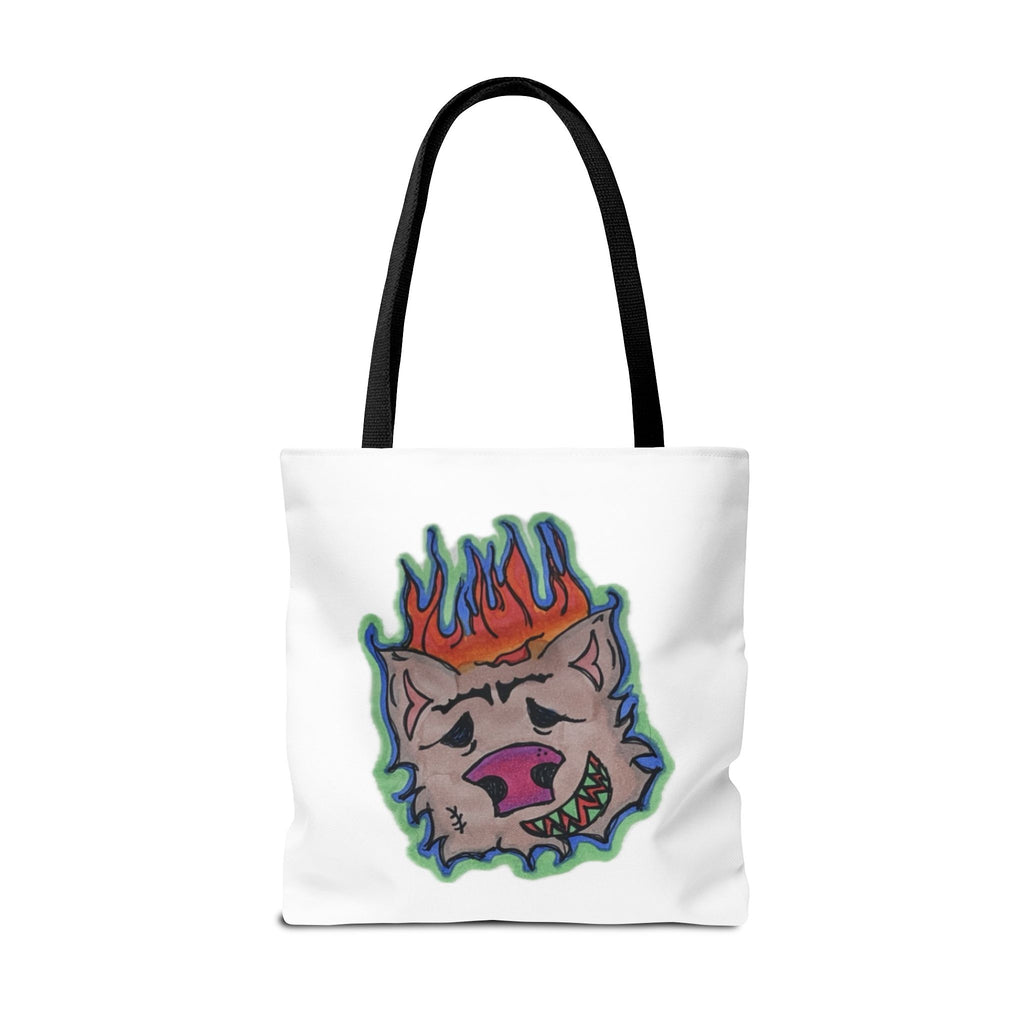 Vibrant Art Tote Bag for Trendsetters, Funky Tote, Unique Bag, Statement Accessory, Cool Gift, Art Lover's Tote